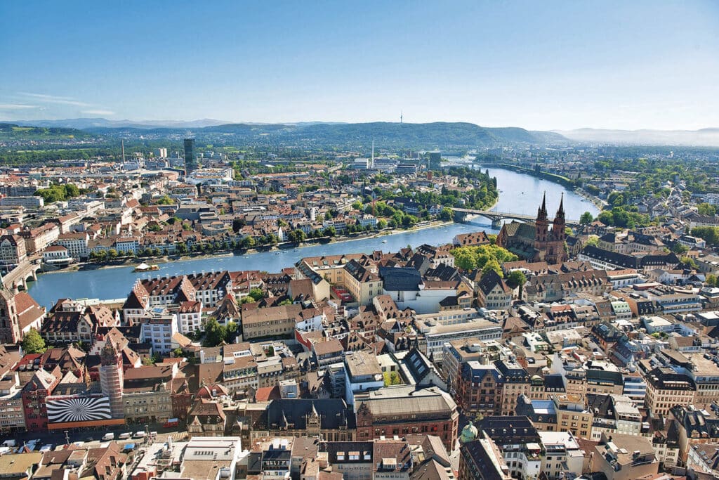 Luftaufnahme von Basel_(c) Basel Tourismus1600