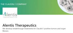 LinkedIn company page Altentis Therapeutics - We develop breakthrough treatments for Claudin1-positive tumors and organ fibrosis